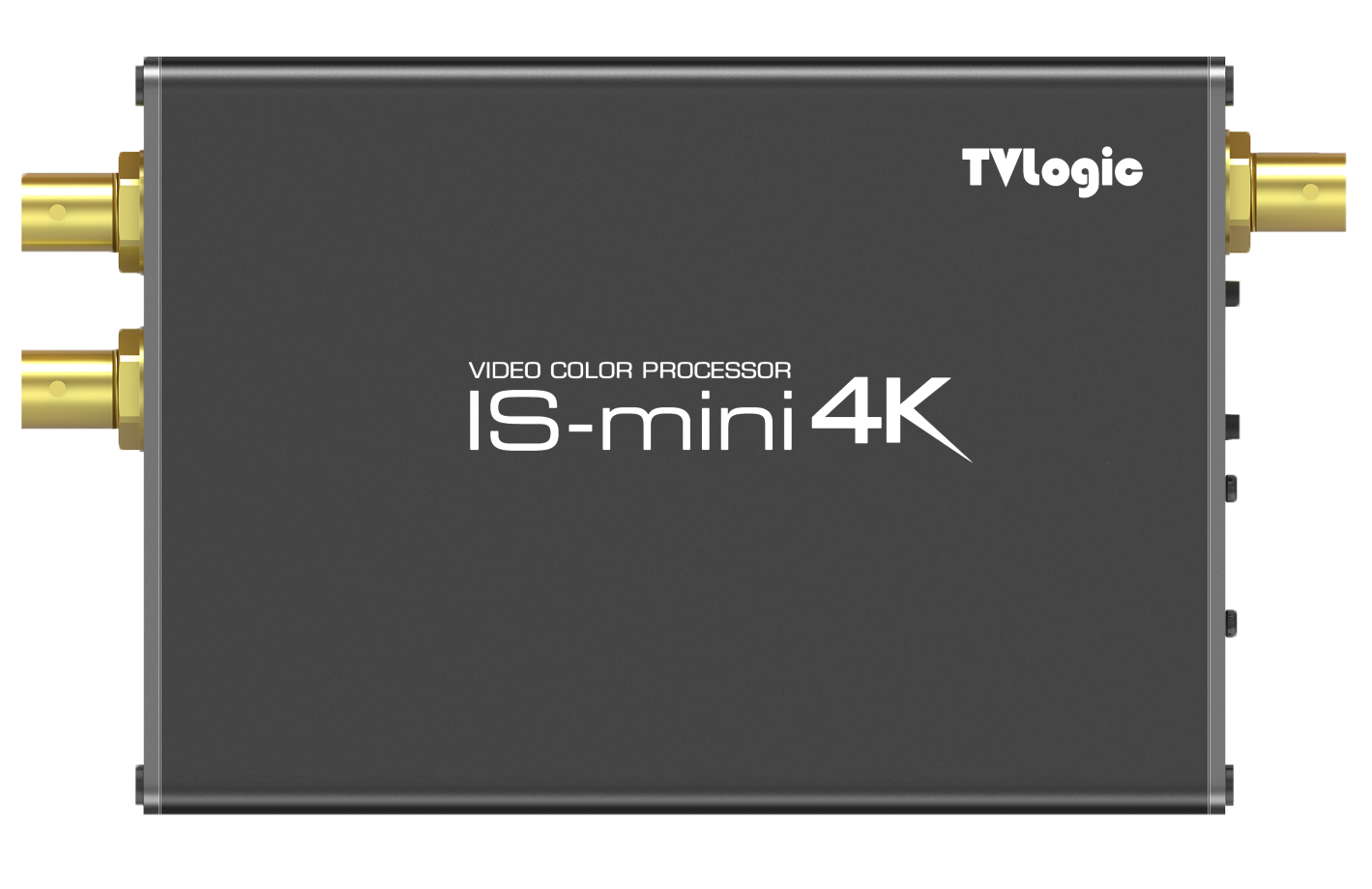 TVlogic IS-mini X　3G-SDI LUTコンバーター TV Logic IS-mini 4K - Real time 4K 3D-LUT Box with WonderLookPro